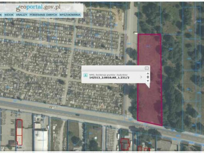 działka Cerekiew ul. Radomska mazowieckie na biznes, dom