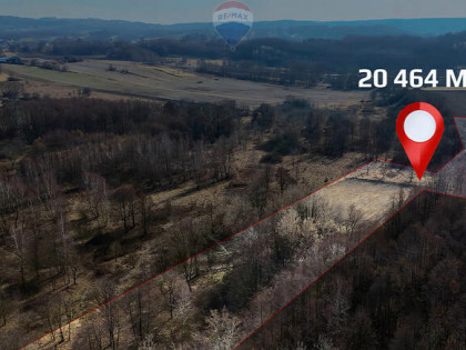 Działka inwestycyjna ponad 2 hektary Krzeczów