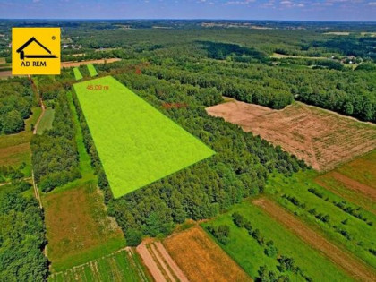 Działka rolna Uściąż gm. Karczmiska, Uściąż