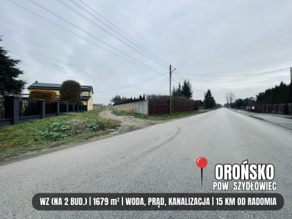Działka Orońsko ul. Starowiejska