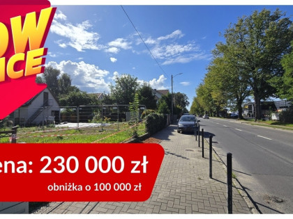 Uzbrojona budowlana działka przy gł.ulicy-Podjuchy