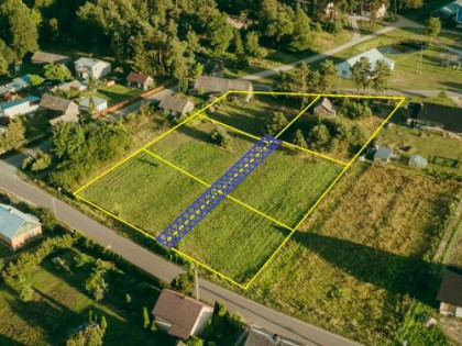 Działka budowlana z mpzp, Poniatowo, 65 000 zł