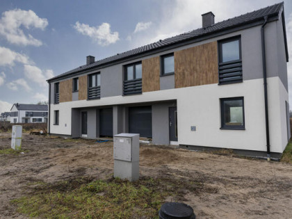 Nowy dom przy granicy z Niemcami