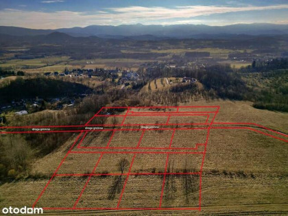 Kompleks 18 działek z widokiem na góry