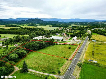 2 działki usługowe na wjeździe do Jeleniej Góry