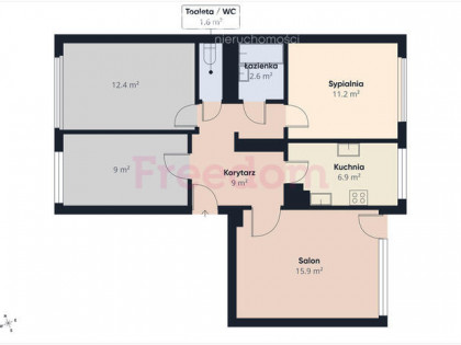 4 ustawne pokoje do remontu na Chomiczówce