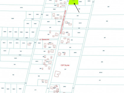 Działka, 1 160 m², Bryńsk