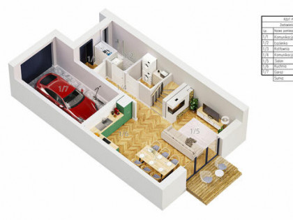 Dom Pieszkowska 14 Osiek, Lubin dolnośląskie