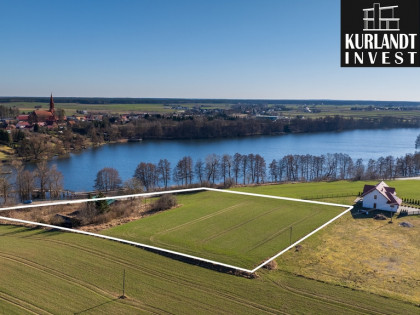 Działka z widokiem na jezioro Cekcyn