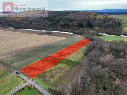 Działka rolno-budowlana Grabie gm. Skawina