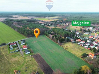 Malownicza działka przy lesie w Mojęcicach