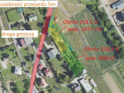 Pilzno, ul. Węgierska - działka budowlana na sprzedaż