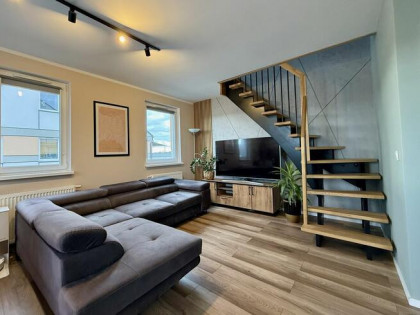 Wyjątkowy dwupoziomowy, przestronny apartament - 83 m2