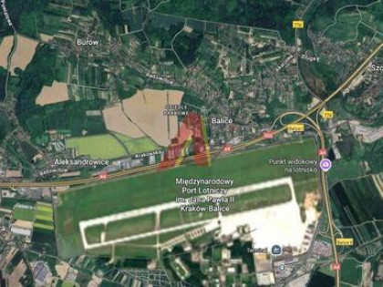 Działka budowlana Aleksandrowice gm. Zabierzów, Krakowska