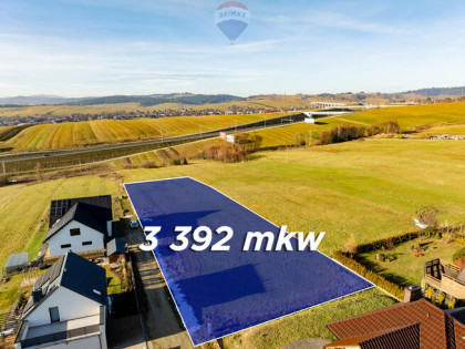 Działka budowlana 3392 m² – Nowy Targ, os. Niwa