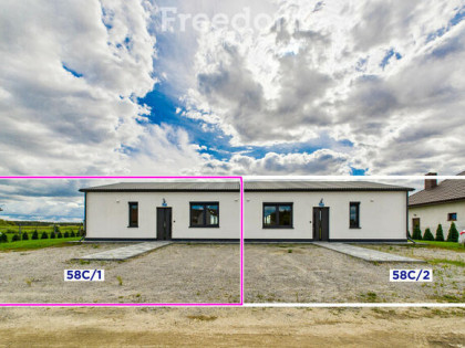 Nowy dom parterowy, bliżniak w cenie mieszkania