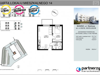 Mieszkanie Banino rynek pierwotny ul. Startowa