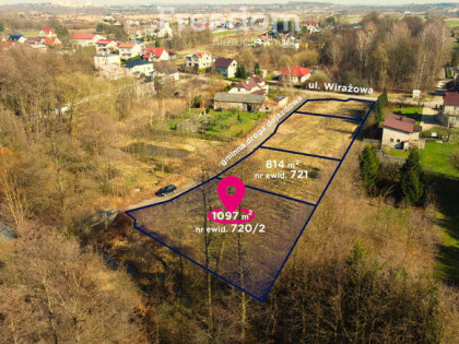 Działka budowlana z warunkami zabudowy 1106 m²