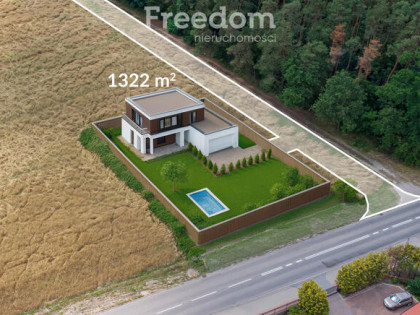 Działka 1322 m² | Media | 2 wjazdy Majdan/Wołomin