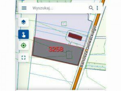 Działka budowlana inwestycyjna 6376 m2 w Kurowie