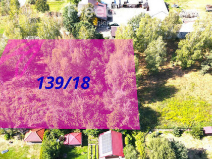 Działka uzbrojona 1445m2 -Cięciwa gm.Dębe Wielkie