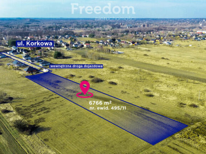 Działka pod inwestycję deweloperską, WZ na 6 domów