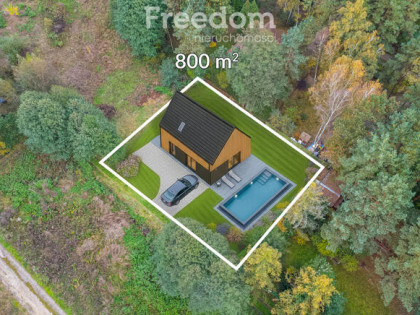 Strachów działka rekreacyjna 800 m² blisko Liwiec