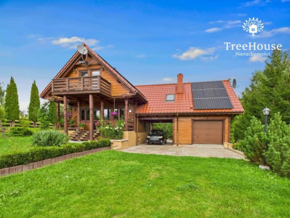 Dom całoroczny nad Jeziorem Sasek Wielki