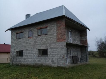 Dom jednorodzinny, wolnostojacy do wykonczenia