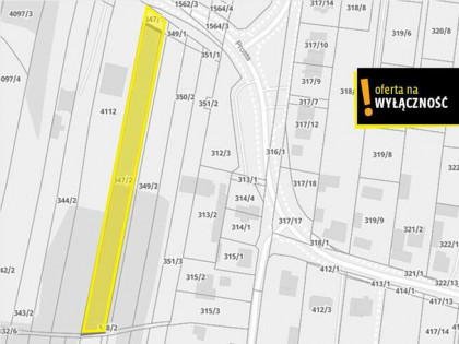 Działka budowlana Kielce, Prosta