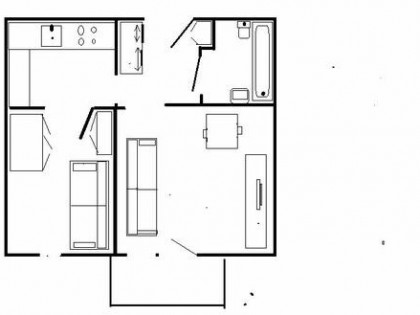 NA SPRZEDAŻ 2pokoje/ Продаю двокімнатну квартиру, 30 квадрат