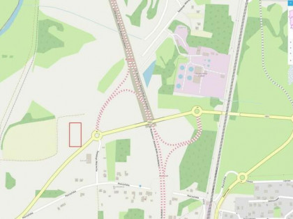 działka inwestycyjna przy S1