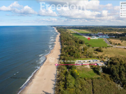 dla inwestora! z widokiem na morze, plaża-100m!