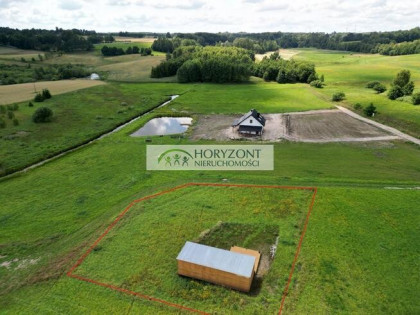 Działka z domkiem Połęczyno gm. Somonino