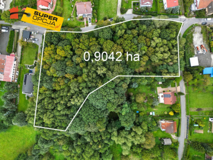 Działka inwestycyjna Gaj gm. Mogilany, Akacjowa