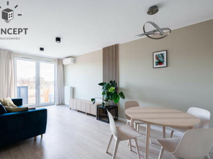 Stylowy, 2 pokojowy apartament z balkonem