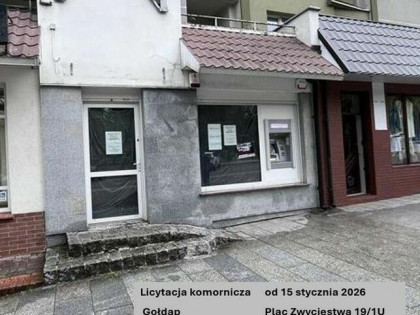 Lokal usługowy, centrum Gołdapi, licytacja