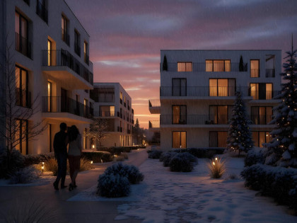 Nove Ogrody Elbląg -apartamentowce z halą garażową