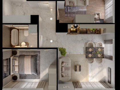 Mieszkanie 3 pokojowe z balkonem | Ursynów