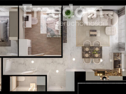 Mieszkanie 3 pokojowe z tarasem | Ursynów