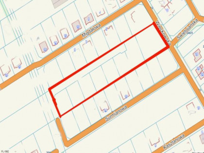 Działka inwestycyjna Dopiewo,