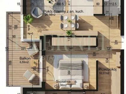 Wyjątkowe mieszkanie 3-pokojowe 62,40m2 Czyżyny