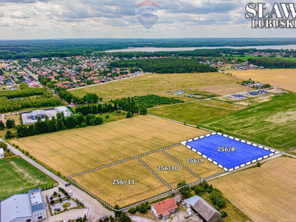 Działka inwestycyjna , pow 4.470 m², nr 256/8