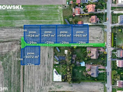 Lipie, ul. Kasztanowa | Działki na sprzedaż