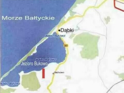 Działka nad morzem z dostępem do jeziora. Rolna - Dąbki