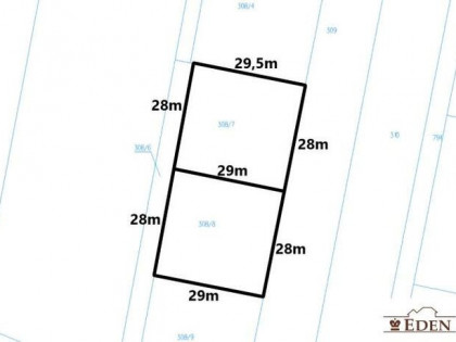 Działka budowlana Łazy gm. Łuków