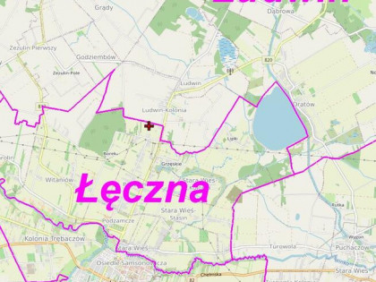 Działka budowlana Podzamcze powiat Łęczyński