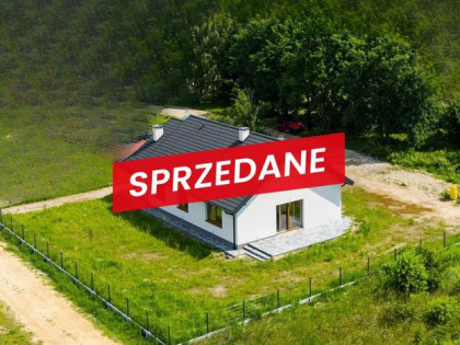 Nowy dom parterowy 128 m2 / 10,50 ara