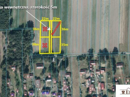 Działka budowlana Suleje gm. Łuków