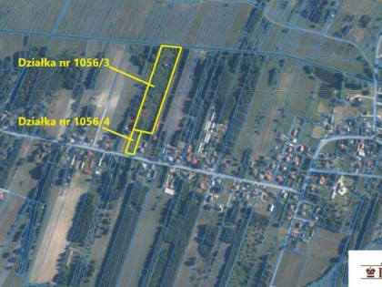 Działka budowlana Łuków, Poważe